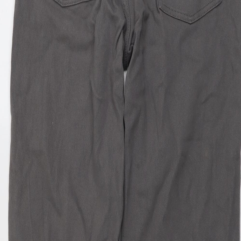 Womens UK Size 8 H&M Regular Fit Tapered Grey Jeans