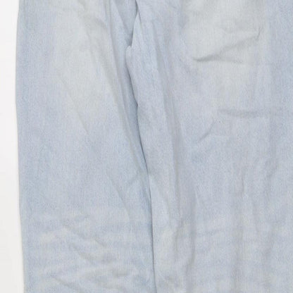 Womens UK Size 8 H&M Regular Fit Mom Blue Jeans