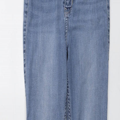 Hollister Womens Blue Cotton Skinny Jeans Size 26 in L28 in Regular Button