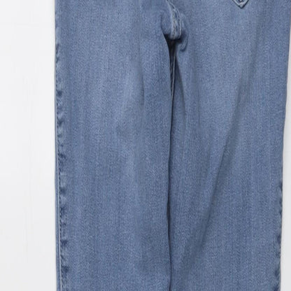 Hollister Womens Blue Cotton Skinny Jeans Size 26 in L28 in Regular Button