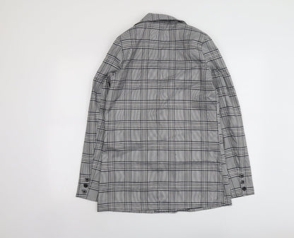 Womens UK Size 8 Missguided Grey Jacket