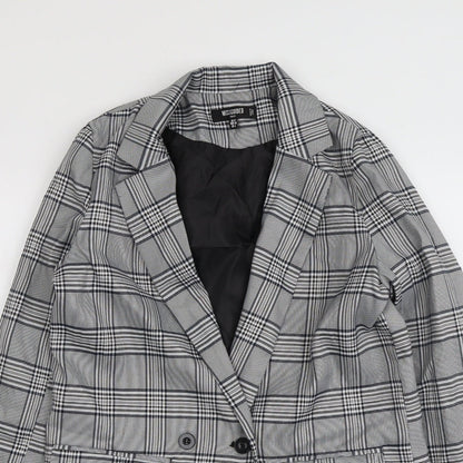 Womens UK Size 8 Missguided Grey Jacket