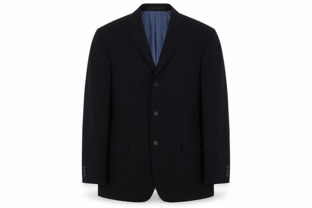 Mens UK Size 42 Marks and Spencer Regular Blue Suit Jacket