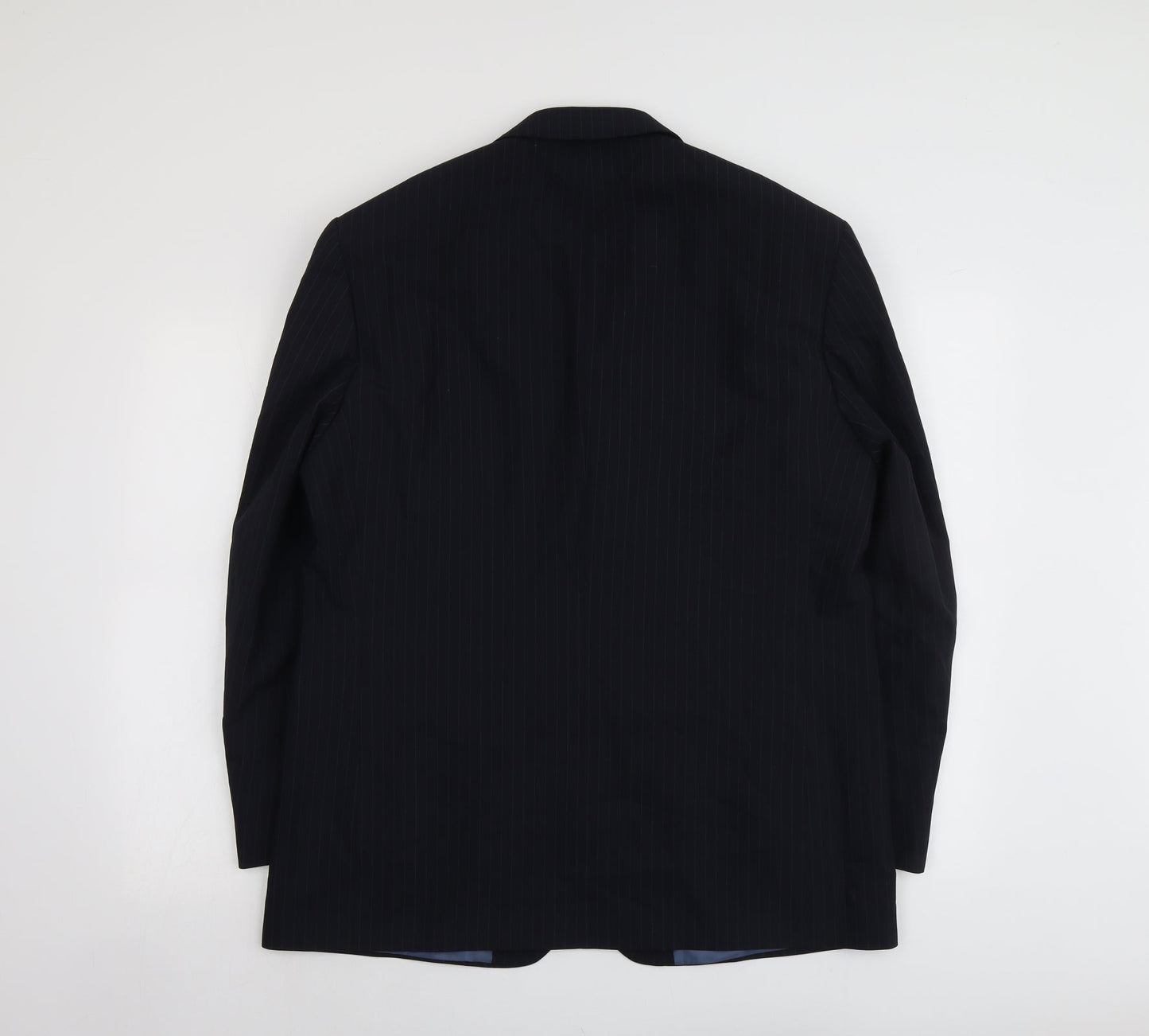 Mens UK Size 42 Marks and Spencer Regular Blue Suit Jacket