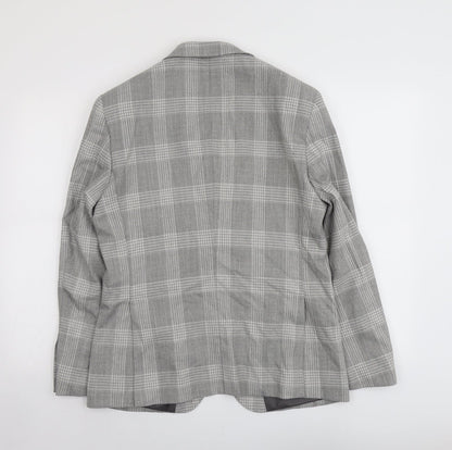 Mens UK Size 38 Marks and Spencer Regular Grey Suit Jacket