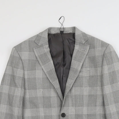 Mens UK Size 38 Marks and Spencer Regular Grey Suit Jacket
