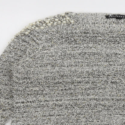 Womens UK Size M Nutshell Grey Pullover Jumper