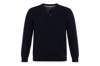 Mens UK Size S Brave Soul Blue Pullover Jumper