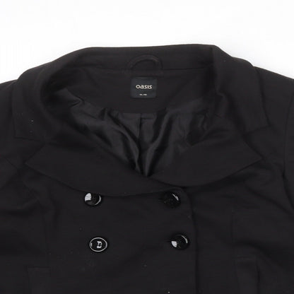 Womens UK Size 14 Oasis Black Jacket