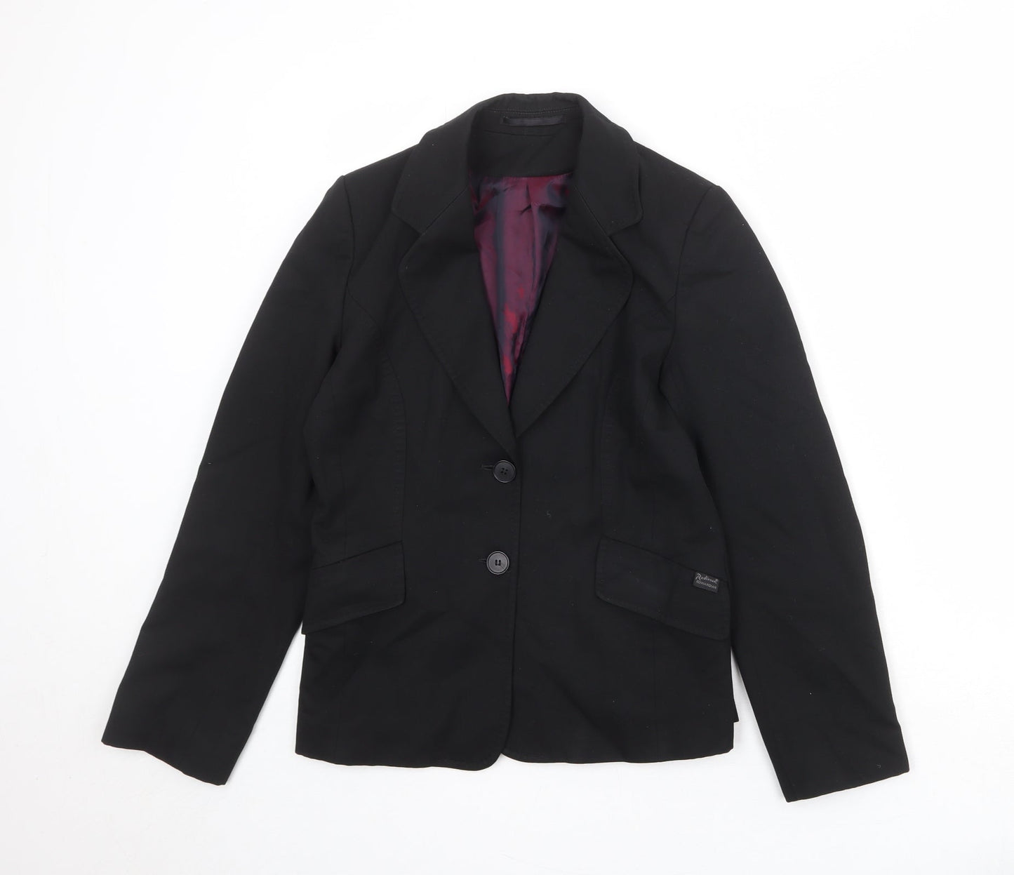 Womens UK Size 10 Evolution Regular Black Suit Jacket