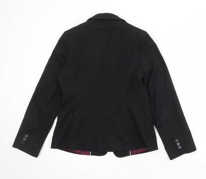 Womens UK Size 10 Evolution Regular Black Suit Jacket