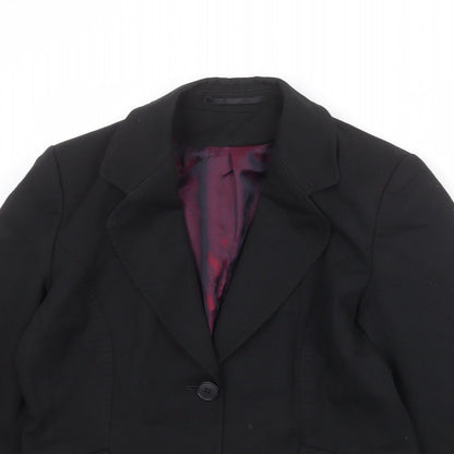 Womens UK Size 10 Evolution Regular Black Suit Jacket