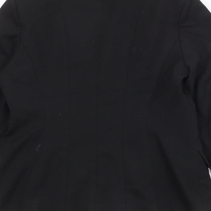 Womens UK Size 10 Evolution Regular Black Suit Jacket