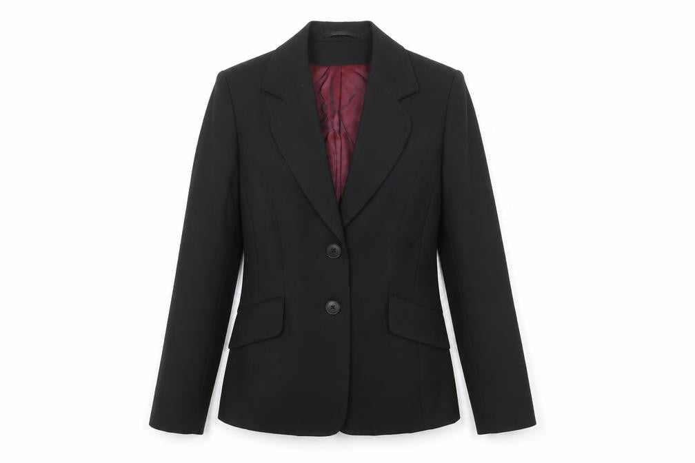 Womens UK Size 10 Evolution Regular Black Suit Jacket