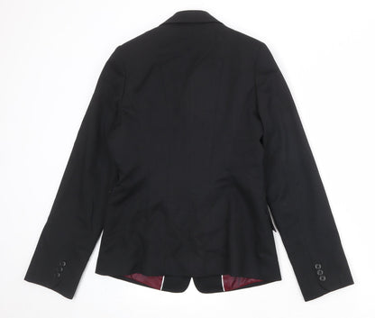 Womens UK Size 10 Evolution Regular Black Suit Jacket