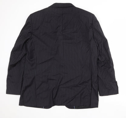 Mens UK Size 46 NEXT Regular Black Suit Jacket