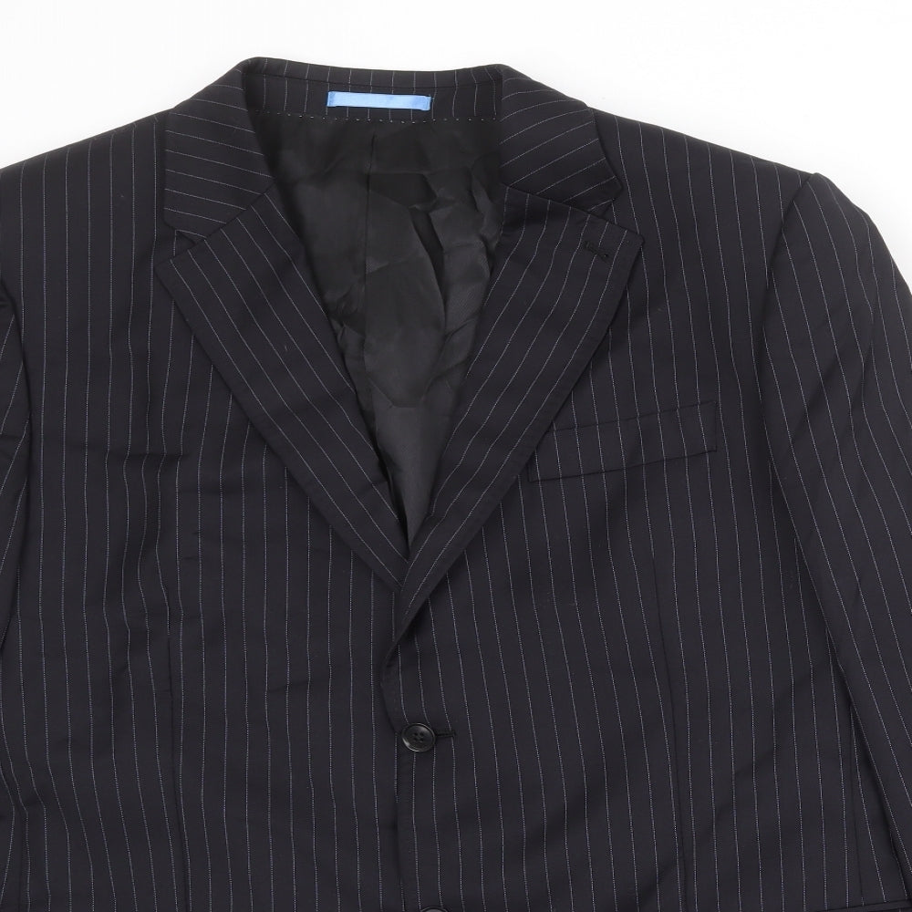 Mens UK Size 46 NEXT Regular Black Suit Jacket