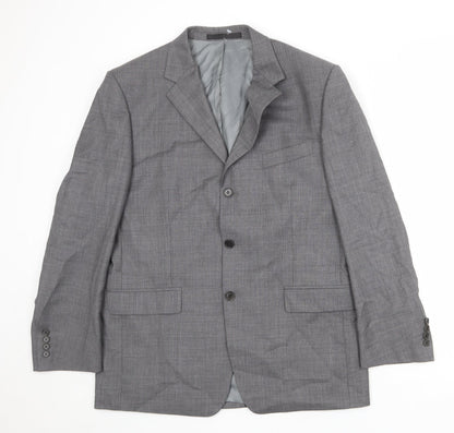 Mens UK Size 42 Marks and Spencer Regular Grey Suit Jacket