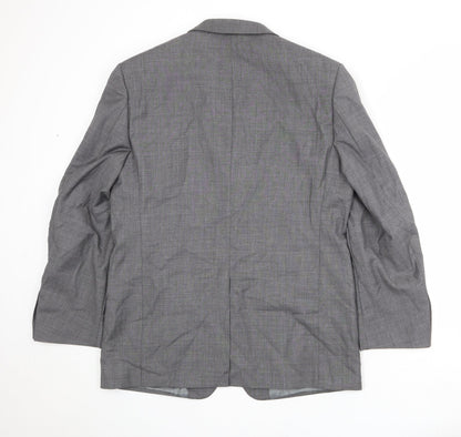 Mens UK Size 42 Marks and Spencer Regular Grey Suit Jacket