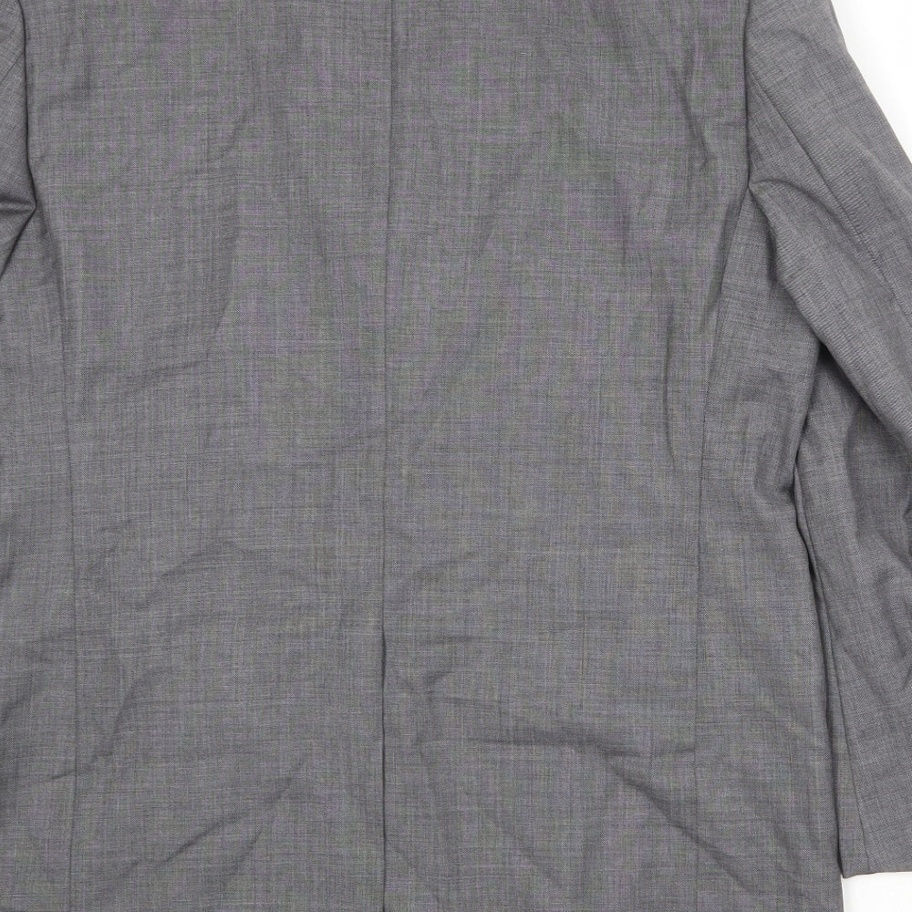Mens UK Size 42 Marks and Spencer Regular Grey Suit Jacket
