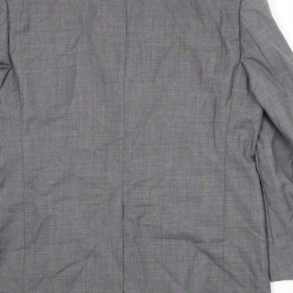 Mens UK Size 42 Marks and Spencer Regular Grey Suit Jacket