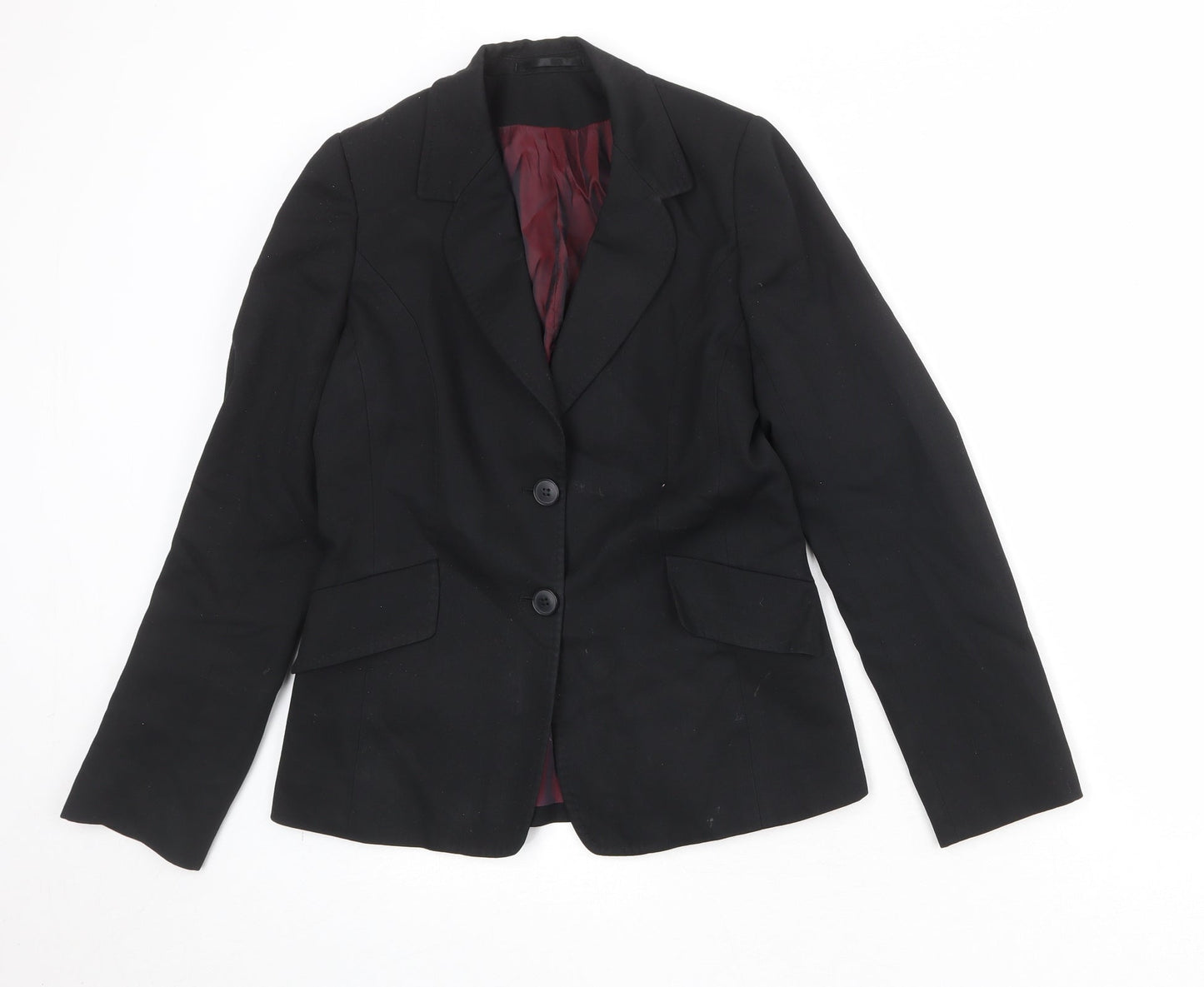 Womens UK Size 8 Evolution Regular Black Suit Jacket