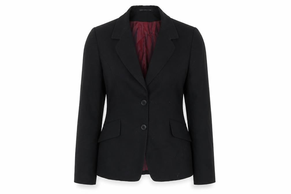 Womens UK Size 8 Evolution Regular Black Suit Jacket