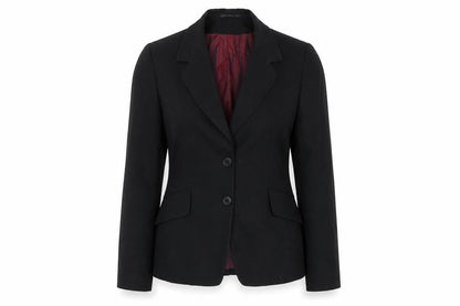 Womens UK Size 8 Evolution Regular Black Suit Jacket