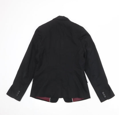 Womens UK Size 8 Evolution Regular Black Suit Jacket
