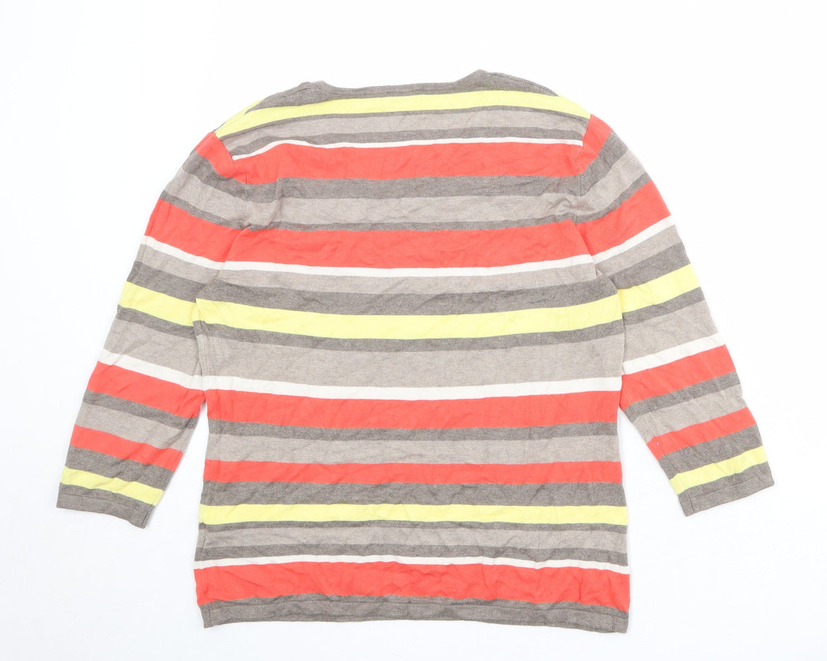 Womens UK Size 12 Gerry Weber Multicoloured Pullover Jumper