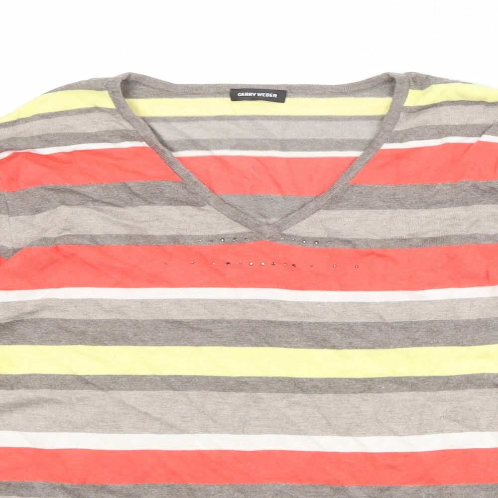 Womens UK Size 12 Gerry Weber Multicoloured Pullover Jumper