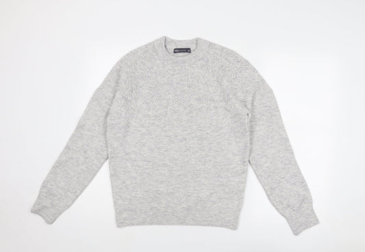 Womens UK Size S Marks and Spencer Grey Pullover Jumper