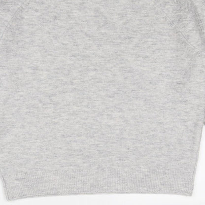 Womens UK Size S Marks and Spencer Grey Pullover Jumper