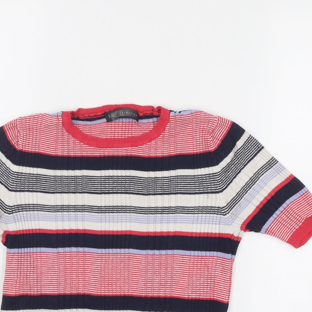 Womens UK Size 10 Marks and Spencer Multicoloured Pullover Jumper