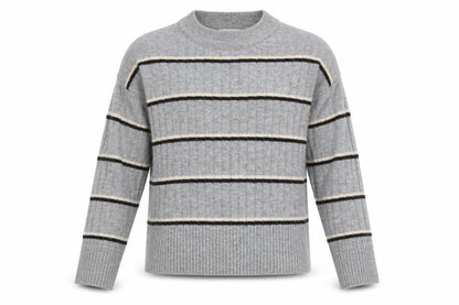 Womens UK Size 6 Warehouse Grey Pullover Jumper