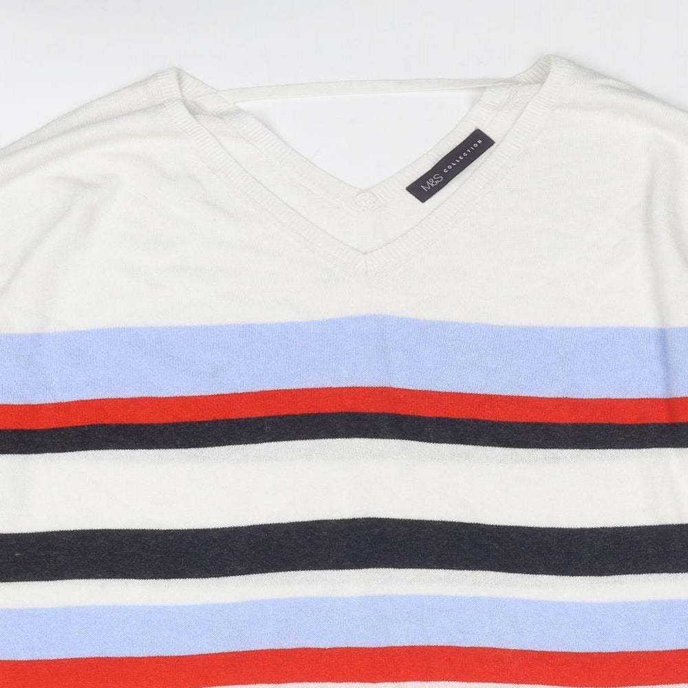 Womens UK Size 12 Marks and Spencer Multicoloured Pullover Jumper