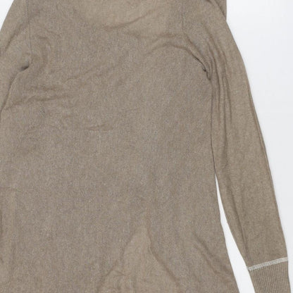 Womens UK Size 6 River Island Brown Cardigan Jumper