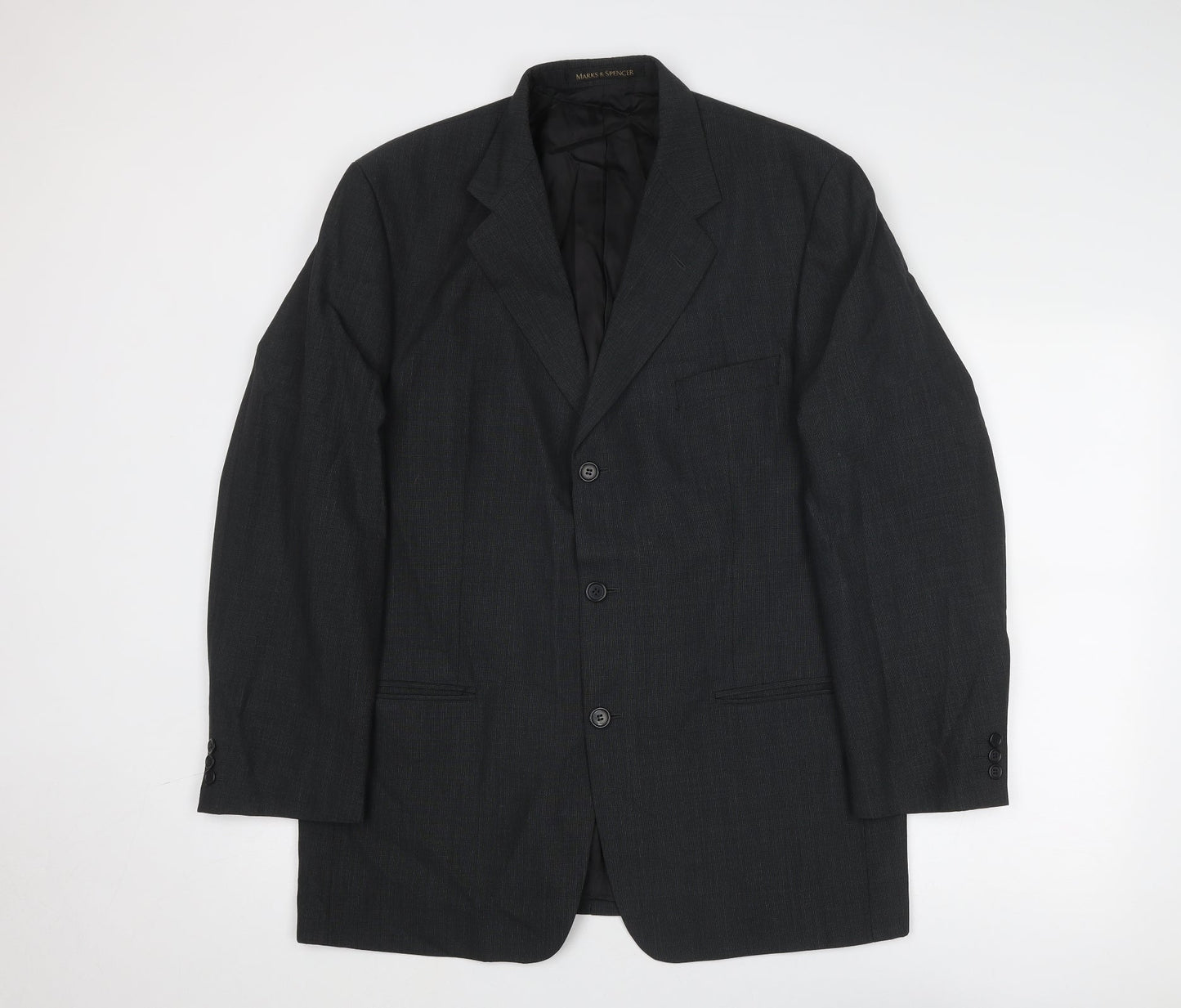 Mens UK Size 42 Marks and Spencer Regular Grey Suit Jacket