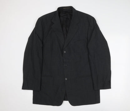 Mens UK Size 42 Marks and Spencer Regular Grey Suit Jacket