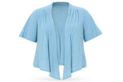 Womens UK Size 22 EWM Blue Kimono Blouse