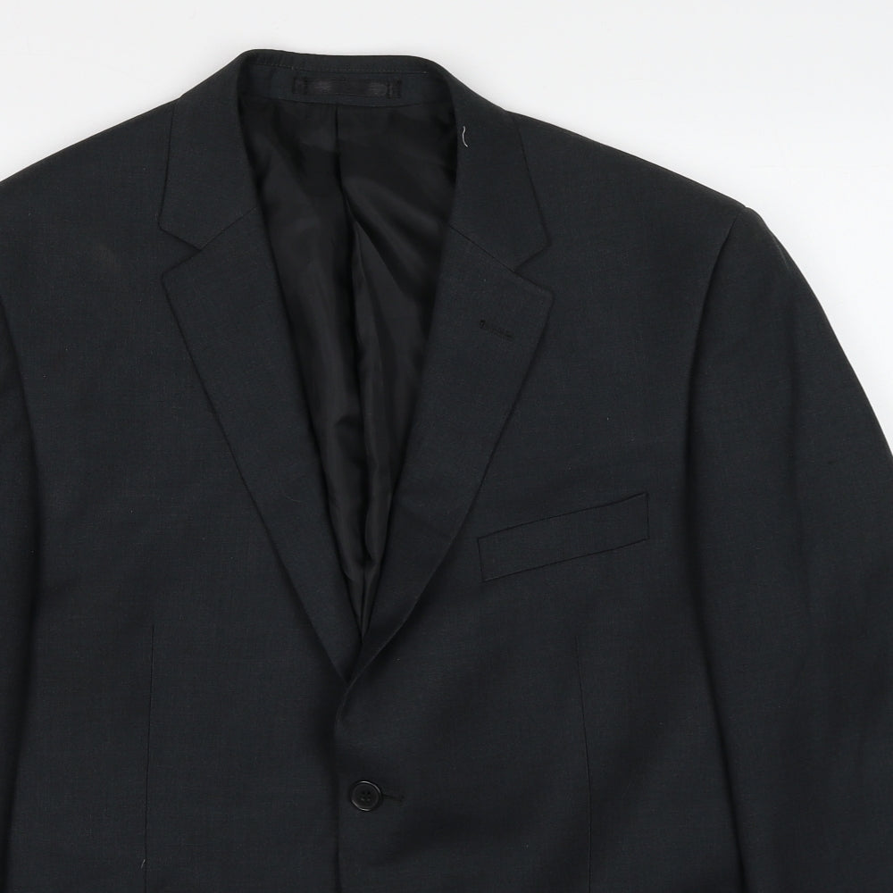Mens UK Size 42 Karl Jackson Regular Grey Suit Jacket