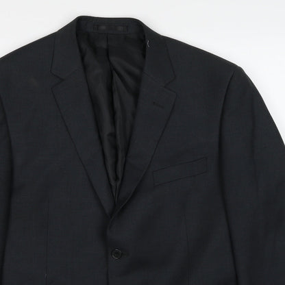 Mens UK Size 42 Karl Jackson Regular Grey Suit Jacket
