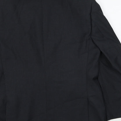 Mens UK Size 42 Karl Jackson Regular Grey Suit Jacket