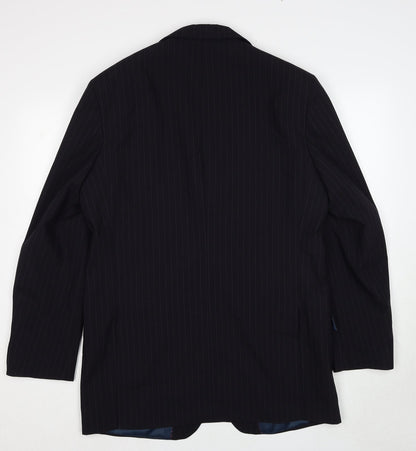 Mens UK Size 42 Marks and Spencer Regular Black Suit Jacket