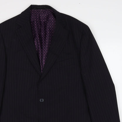 Mens UK Size 42 Marks and Spencer Regular Black Suit Jacket