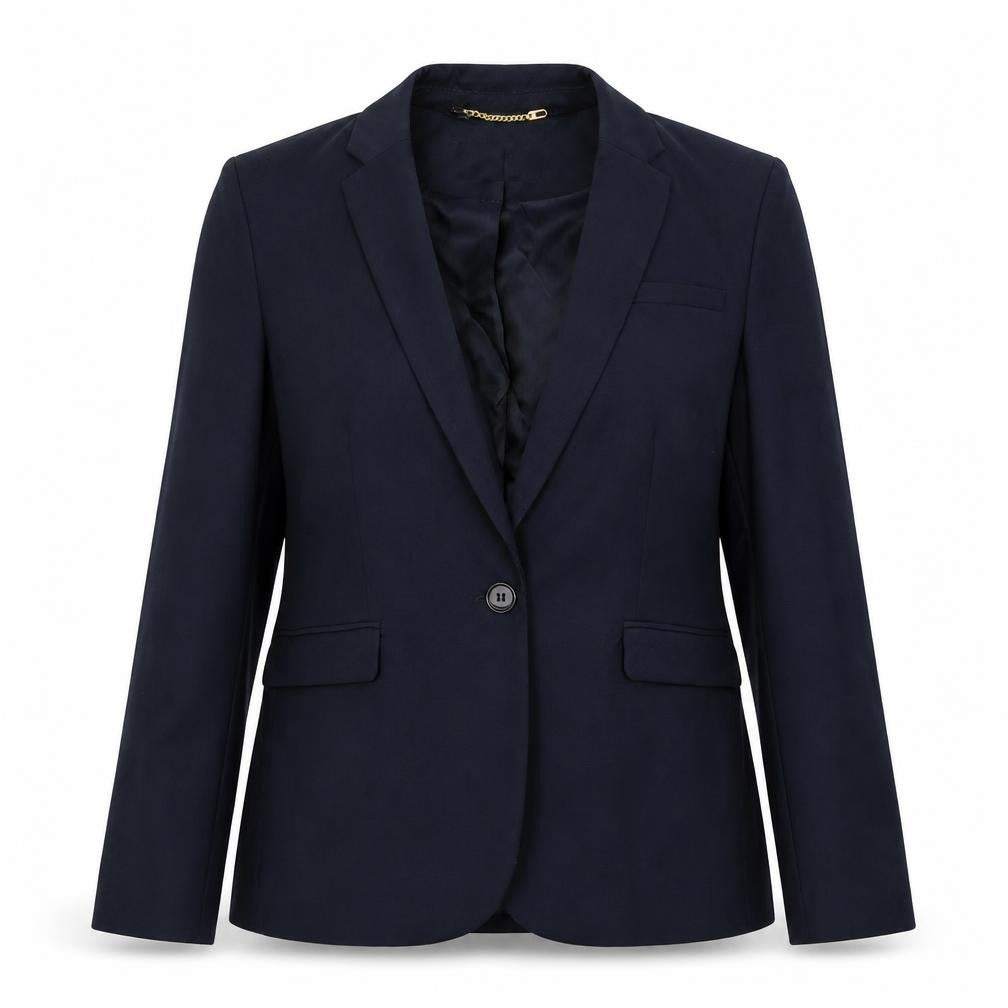 Womens UK Size 10 H&M Regular Blue Suit Jacket