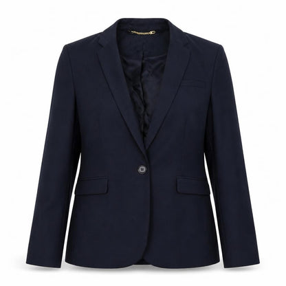 Womens UK Size 10 H&M Regular Blue Suit Jacket