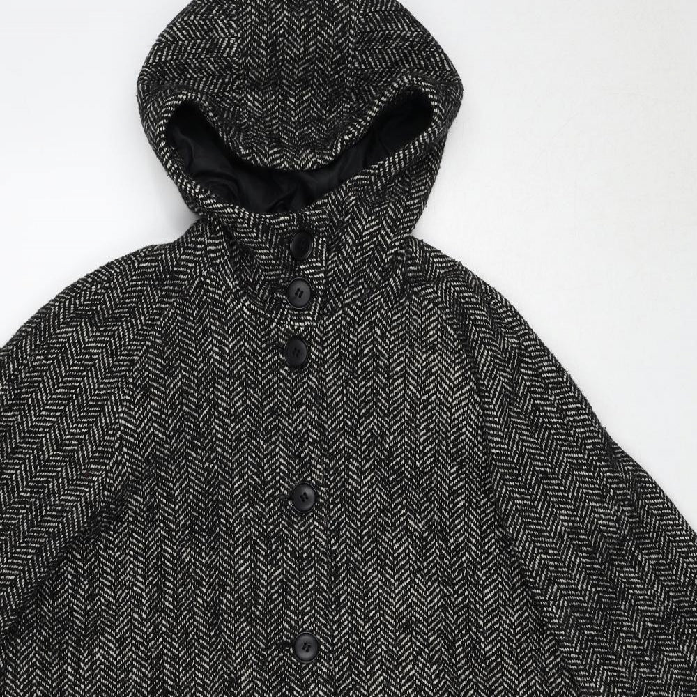 Womens UK Size 6 H&M Black Jacket