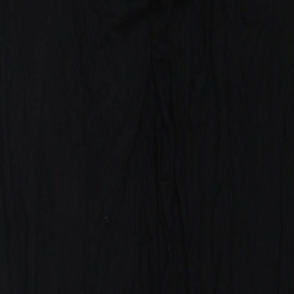 Womens UK Size M H&M Regular Fit  Black Trousers