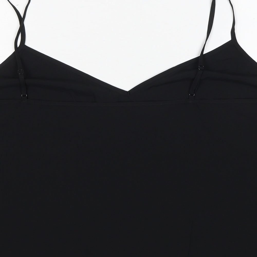 Womens UK Size 22 H&M Black Basic Polo